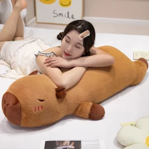 A capybara pillow, cute and full of security