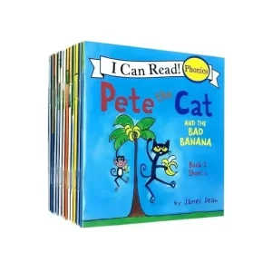 12 Books/Set I Can Read Pete The Cat