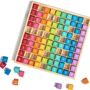 Robotime Robud Wooden Multiplication Math Table Board
