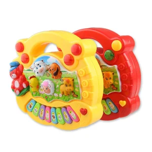 Musical Toy With Animal Sound Piano Keyboard