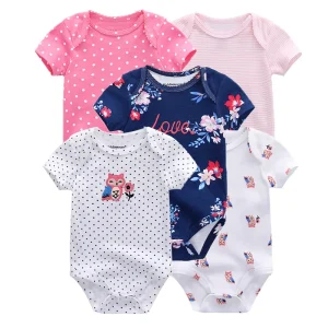 Kiddiezoom 5 pc Bodysuit Set