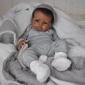 20 Inch Lifelike Black Reborn Baby Doll